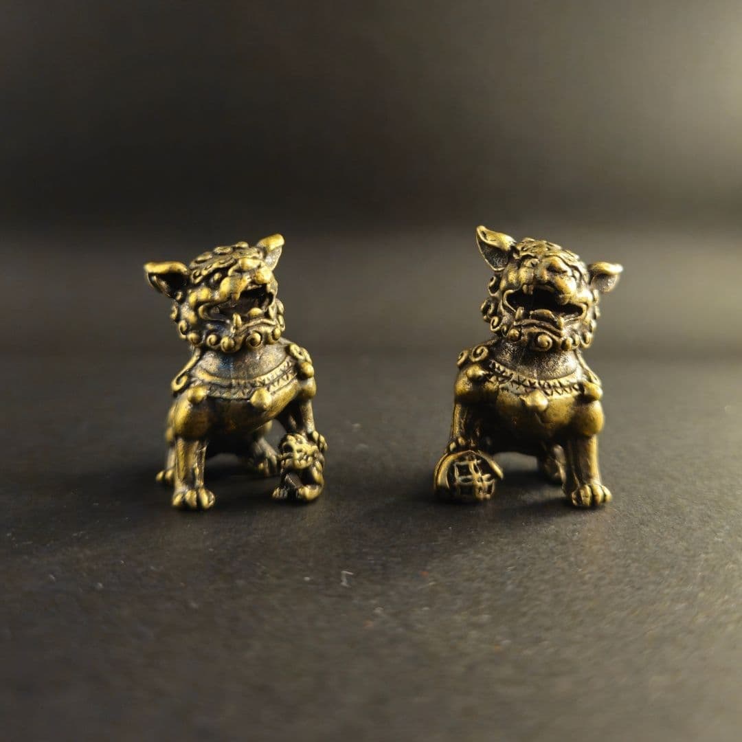 Foo Dogs Bronce
